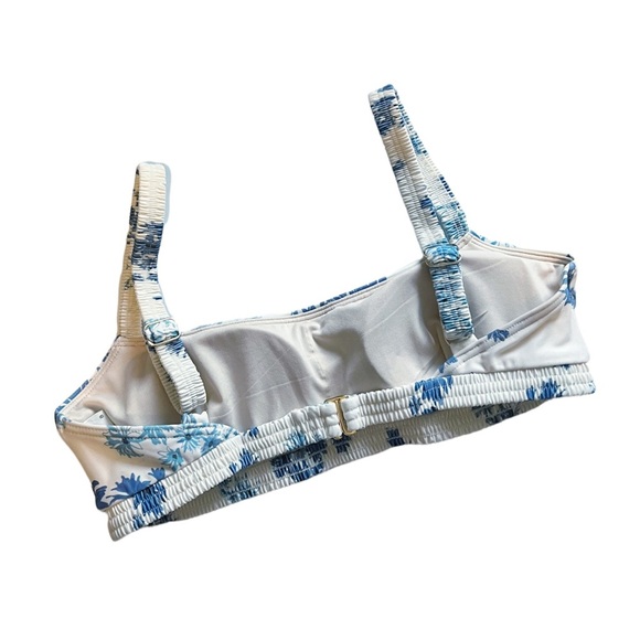 Peony NWOT Vacation Recycled Floral Bikini Top - Picture 8 of 8